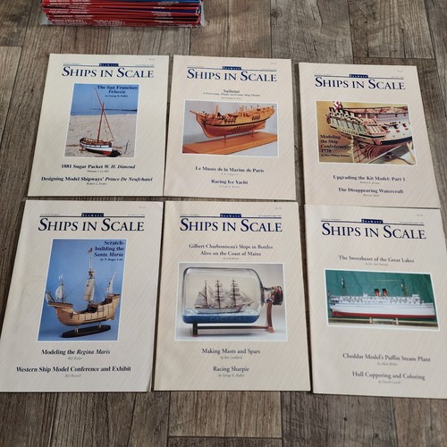 Seaway's Ships in Scale Magazine - Lot of 40+ - Various Years - Picture 2 of 11