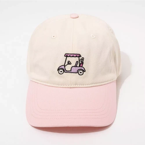 Golf Cart Hat - Frasier Sterling Purple/Pink