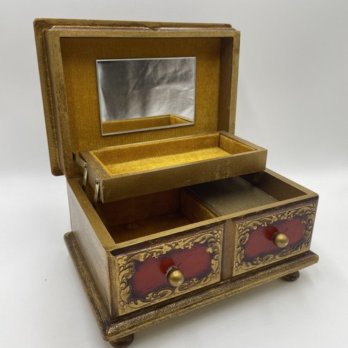 Vintage Royal Sealy Florentine Music Wood Jewelry Box, Japan eBay