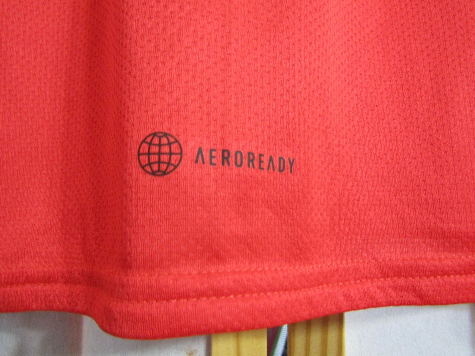 NWT adidas D4M Tee Aeroready Red/BLK Logo Short Sleeve T-Shirt Unisex Size L thumbnail 5