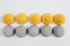 Lot Official Nintendo Gamecube Controller OEM Thumb C Stick Cap Replacement
