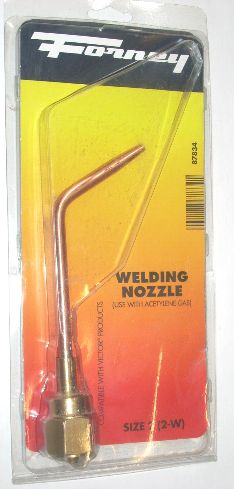 Forney 2W Acetylene Gas Welding Tip Fits Victor 300 Torch Welds 1/8" Clamshell eBay