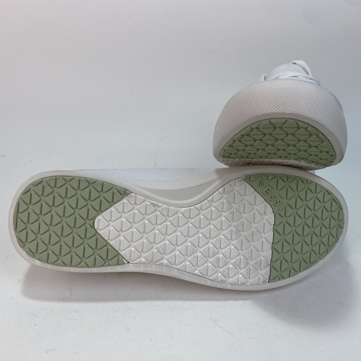 VESSI Weekend Sneaker White/Lotus Green Men