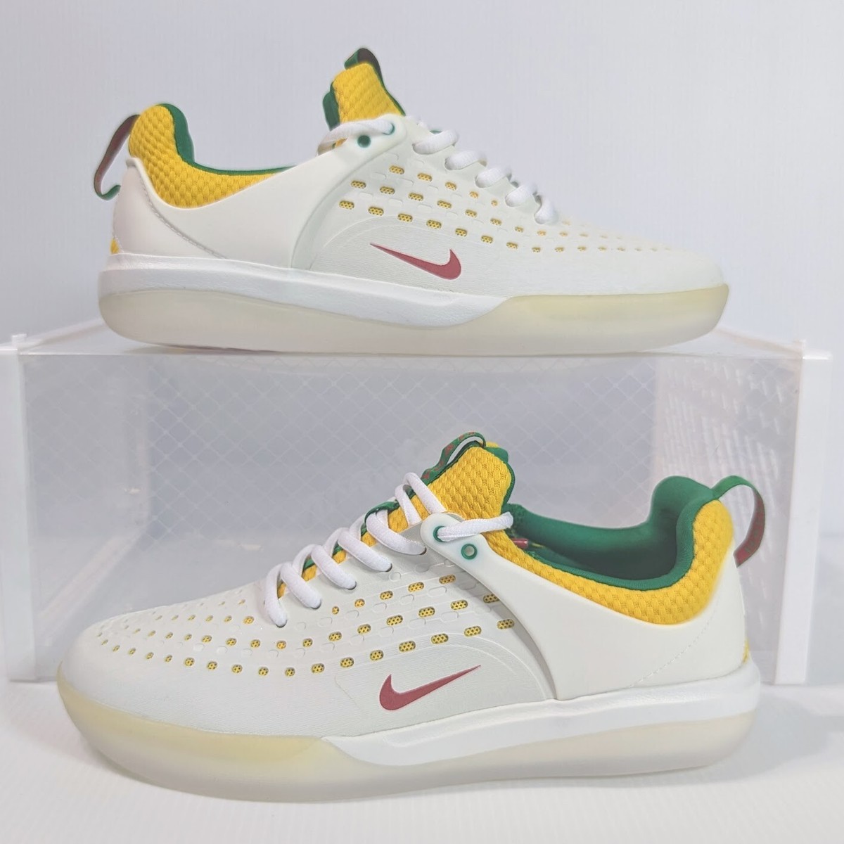 Nike SB Zoom Nyjah 3 Premium Rastafarian Men’s size 14 Skateboarding shoes NEW! Nike Zoom Nyjah 3 Premium SB Rastafarian for Sale  main image 2