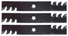 Husqvarna GTH2548 GTH 2548 48" Gator Style Mulching Mower Blades Set of 3