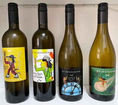 Weinflaschen-Serie Udo Lindenberg Edition Sansibar Weingut Schneider je 0,75l