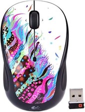 Logitech Wireless Mouse M325 Celebration Blac...