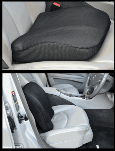 Office Chair Cushion Memory Foam Lumbar Back Support Orthopedic Seat Office Desk - Picture 7 of 27
