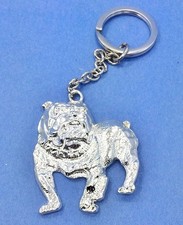 Bulldog Breed Lovers Large Key Charm on Chain or Purse Charm
