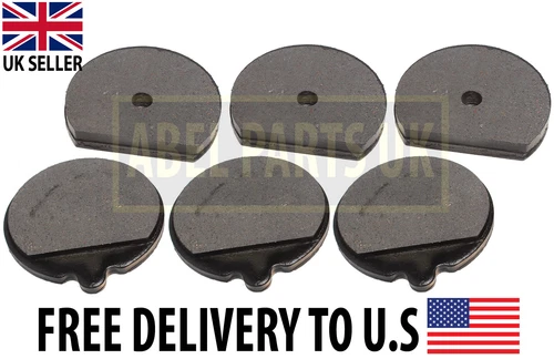JCB PARTS - HAND BRAKE PADS (ROUND) SET OF 3 PCS(PART NO.15/920103 OR 478/00849)