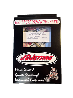JD Jetting Kit Suzuki DRZ 400 S SM E Keihin FCR MX Carb KLX 400 R