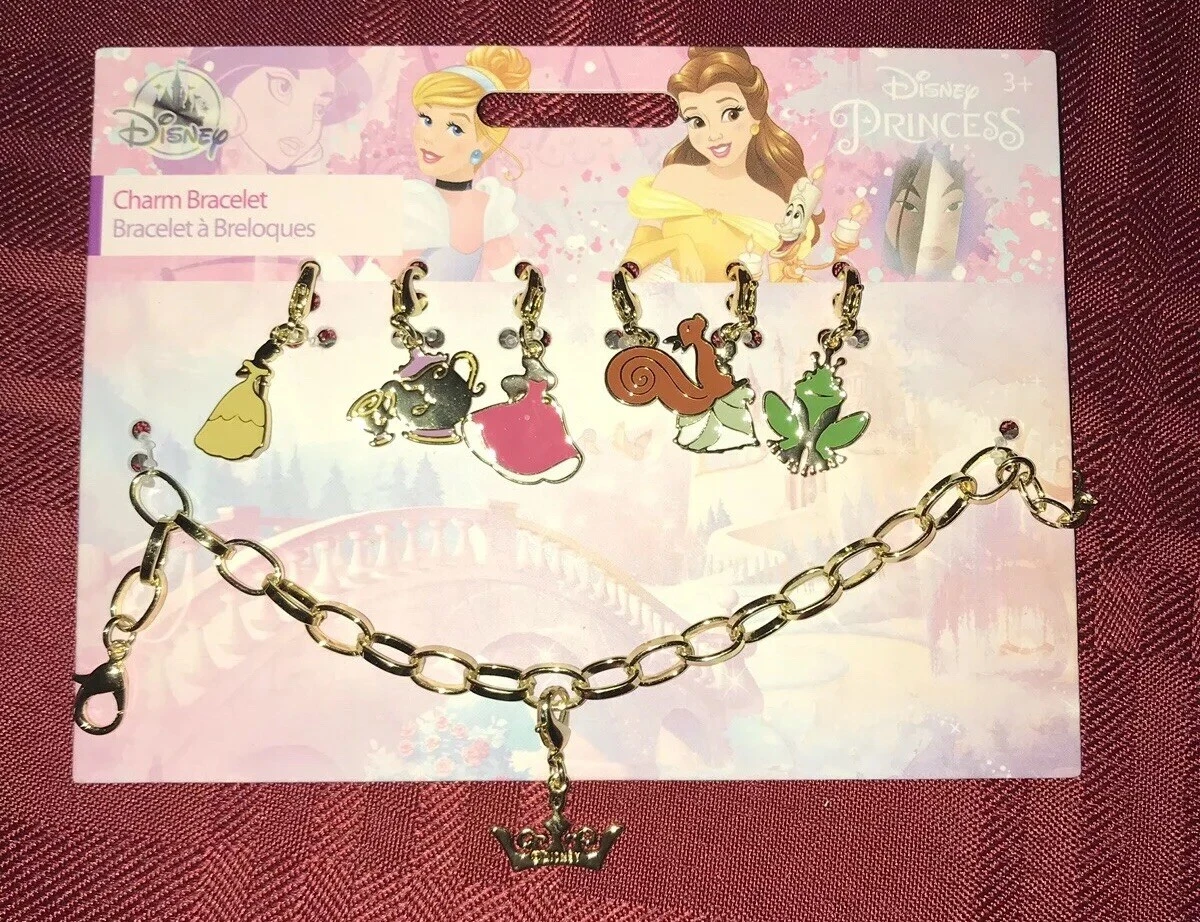 Disney princess charm bracelet disney best sale store