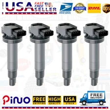 4X High Performance Ignition Coils For Toyota Echo Yaris Scion xA xB 1.5L UF316