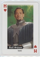 2007 Cartamundi Star Wars Playing Cards Rebel Alliance Bail Organa #KH 0a2