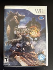 Monster Hunter 3 Tri Nintendo Wii With Instruction Booklet And Case