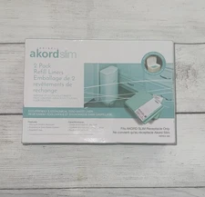 Akord Slim Refill Liners Adult Underwear Disposal 2 Pack Refill