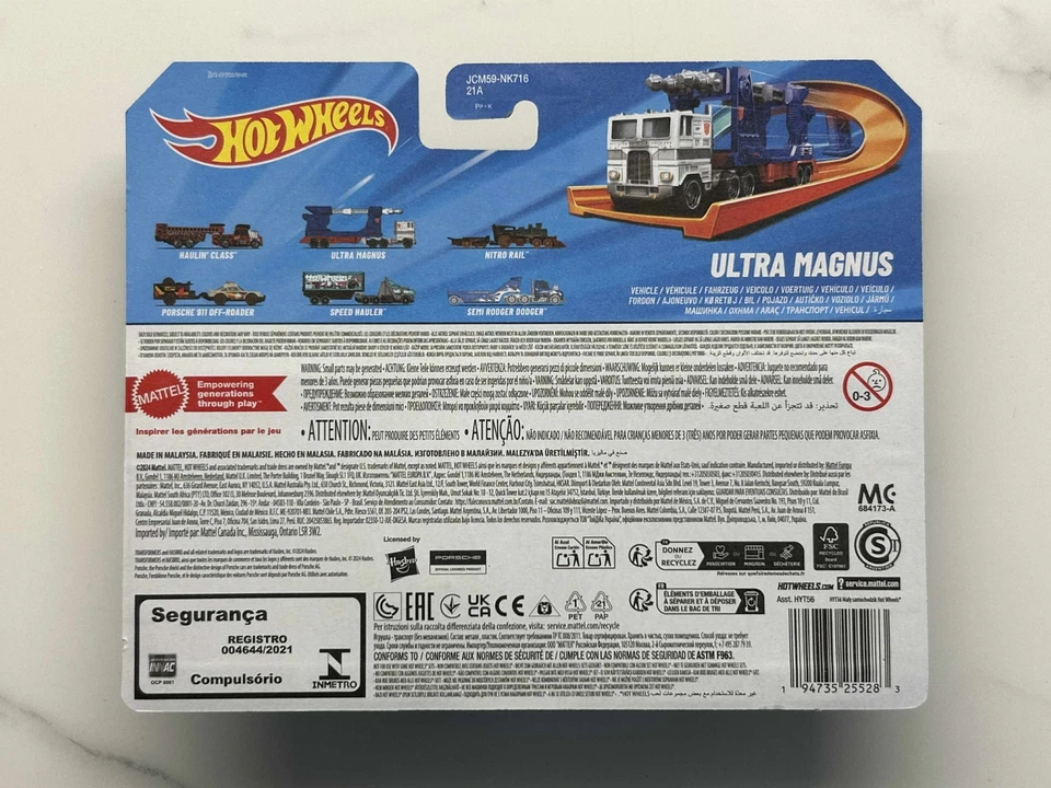 Hot Wheels Ultra Magnus -- TransFormers TrackFleet - sealed - Immagine 3 di 3