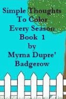 Simple Thoughts To Color Every Season Myrna Badgerow Taschenbuch Englisch 2016