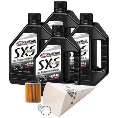 Tusk 1529861116 4-Stroke Oil Change Kit Maxima SXS Full Synthetic 5W-40
