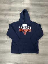 New Fanatics Pro Line Chicago Bears Navy MENS XL Hoodie