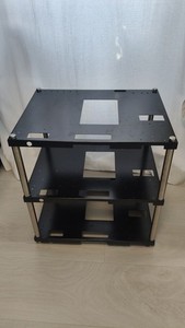 3-Tier Stackable Open Air Computer Case Rack for ATX/MATX/ITX Motherboards