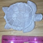 Carved Selenite Crystal Turtle Trinket Dish Collectible — photo 6