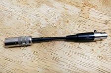 Lectrosonics WM MM Microphone Adapter To TA5F 2.5mm Locking To Regular 5Pin 