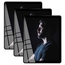 Bluesun 8x10 Picture Frames Set of 3, Real Glass, Wall/Table Mount