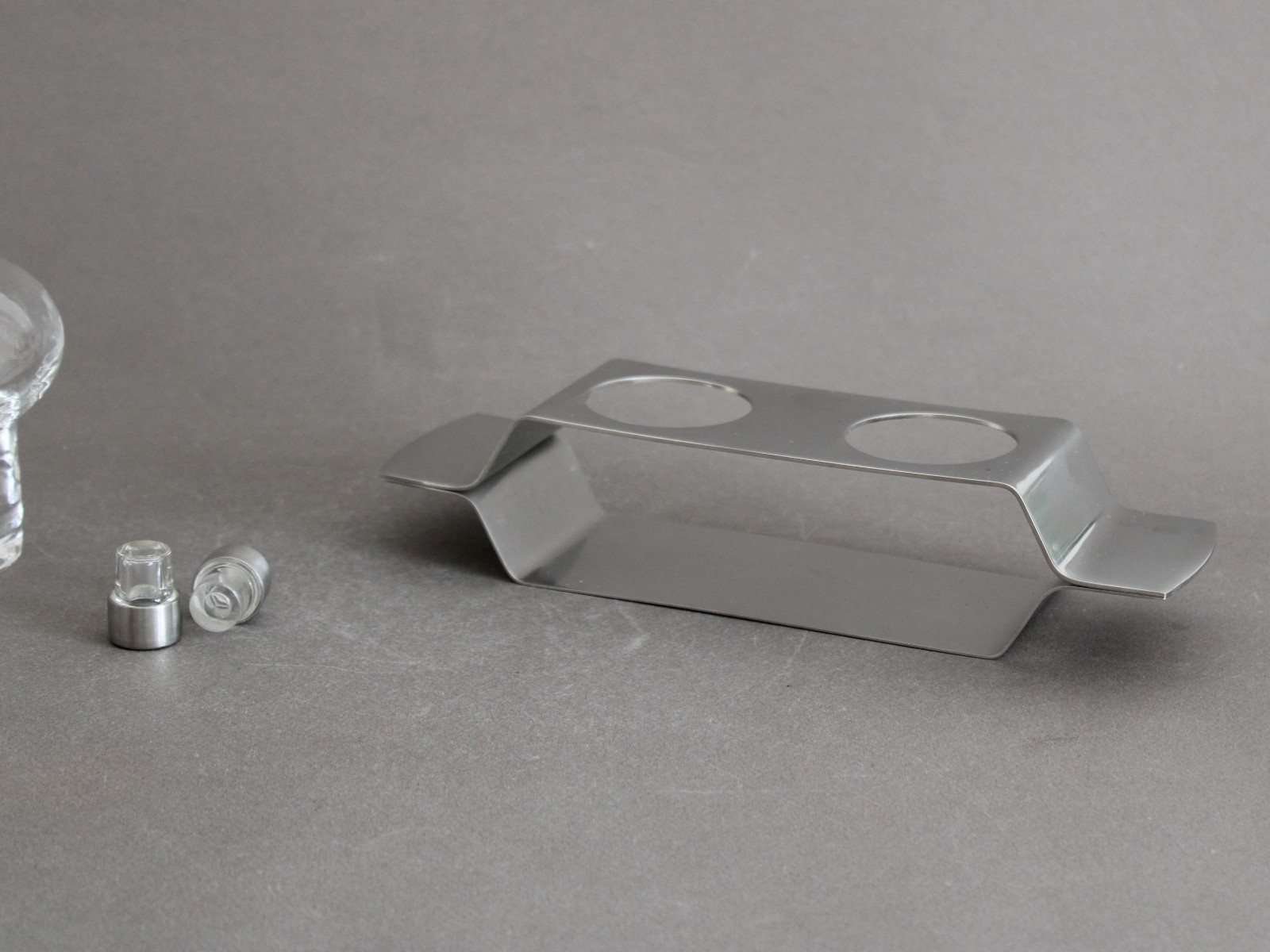 ZANI & ZANI oil vinegar set, Vintage 1980s, Nencioni Moleri, Italy modern design