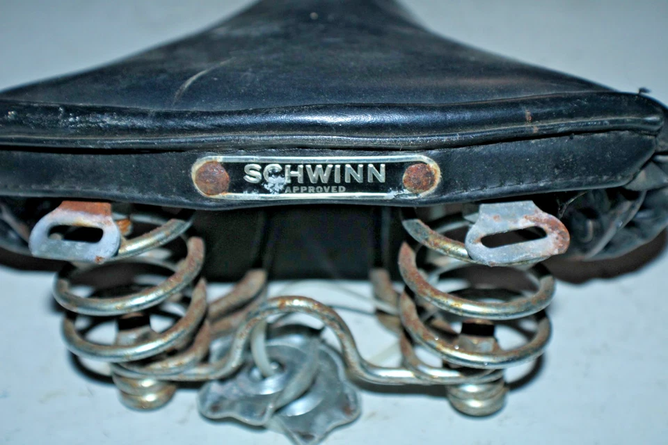 Sillín de bicicleta híbrido cómodo aprobado por Schwinn 250/210 mm ¡Envío de crucero vintage EE. UU.! Foto 4 de 4
