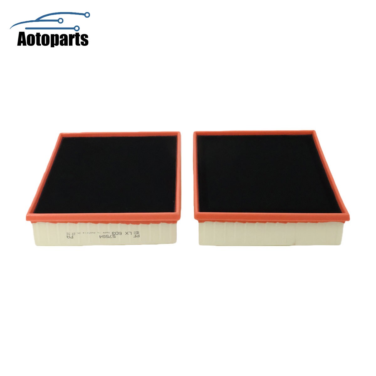 2Pcs New Air Filter for 2003 2004-2009 Bentley Arnage PF57594PA