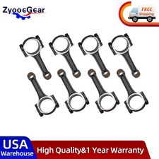 1 Pcs I Beam 5.700 2.100 .927 Bronze Bush 5140 Connecting Rods For Sbc 350