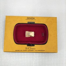 DENON DL-103 GOLD 20th Anniversary MC Moving Coil Cartridge w/ Case Box Tested
