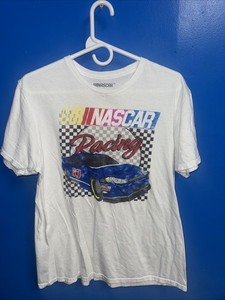 NASCAR Racing White Large Tee #63