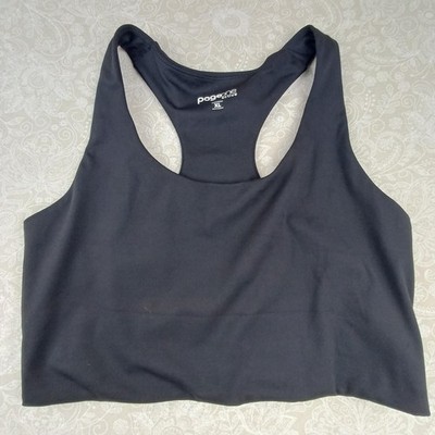 Pageone XL Sport-BH Tank Top Sport Sportoberteil Sporttop Achselshirt Fitness B5