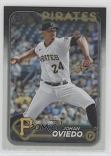 2024 Topps Series 1 Rainbow Foil Johan Oviedo #65 9e1