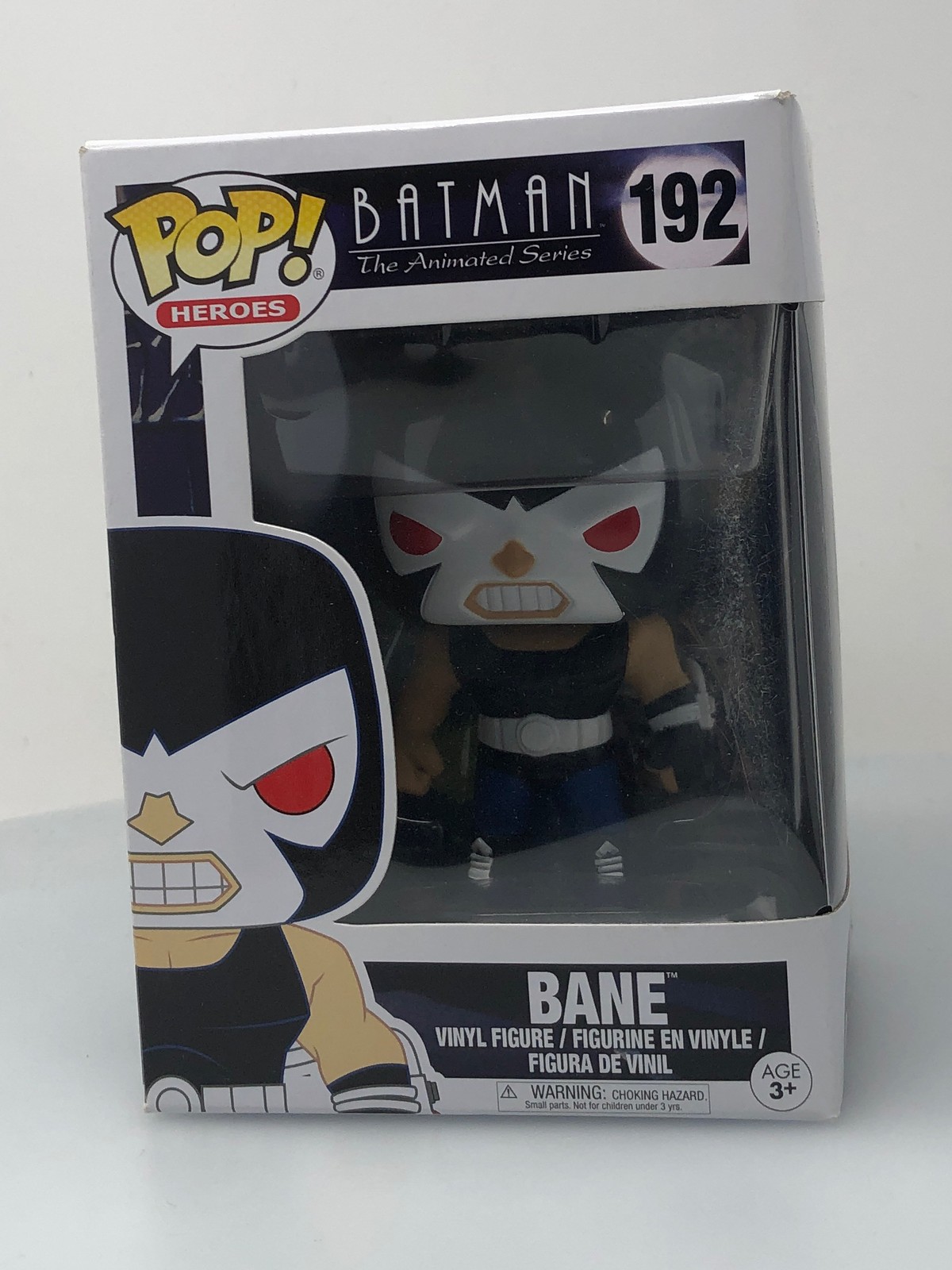Funko Pop! Heroes Dc Comics Batman: The Animated Series Bane #192 Damaged Box