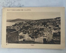 Rotterdamsche Lloyd, Tanger, Single Tear Off Postcard 