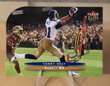 2003 Fleer Ultra - Torry Holt #128 Gold Medallion - Rams