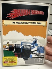 Burn Rubber CBS Electronics (ColecoVision, 2011) OpCode Games **HTF RARE OOP**
