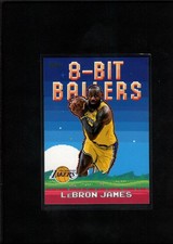 2025-26 Topps Basketball LeBron James #8B-19 8-Bit Ballers Los Angeles Lakers