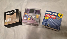 Floppy Disk Lot Maxell Memorex Sealed Unsealed Boxes 29 Disks Total
