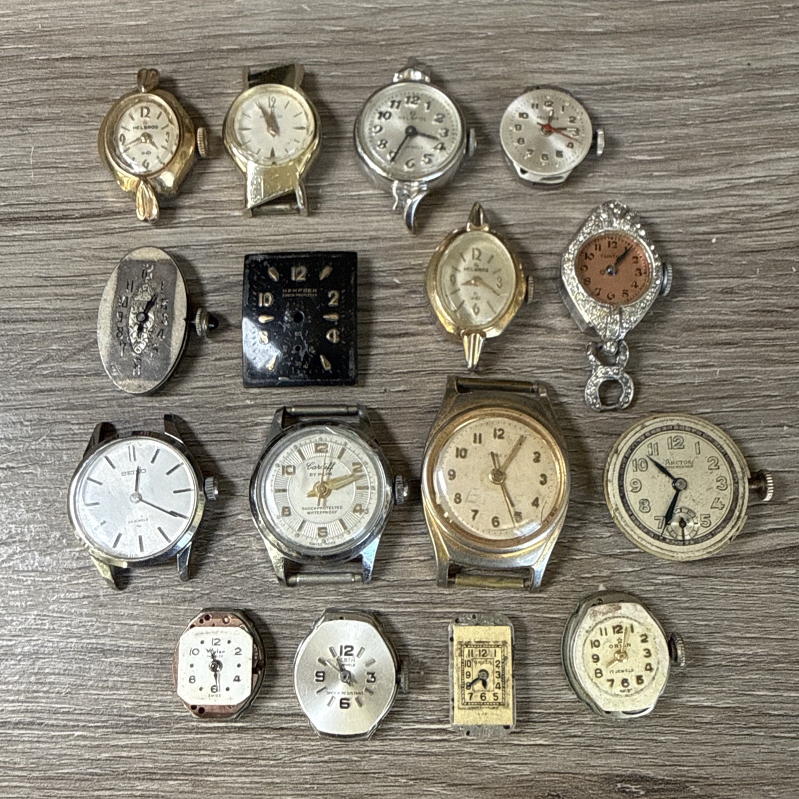 Mixed Movements Watch Lot Vintage - vintagewatches.pk