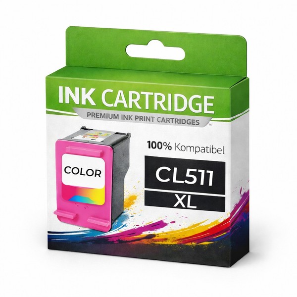 Tintenpatrone CL511 FüR Canon Color C/M/Y Patrone Cl 511 Wie Original-image