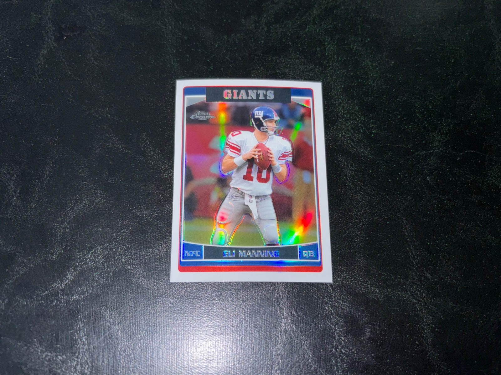 ELI MANNING NY GIANTS 2006 TOPPS CHROME REFRACTOR #51 NMMT