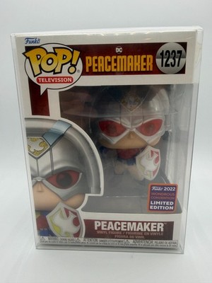 Funko Pop + Protector! TV #1237 The Peacemaker 2022 WonderCon