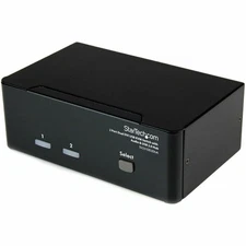 StarTech 2 Port Dual DVI USB KVM Switch with Audio & USB 2.0 Hub