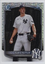 2025 Bowman Chrome Prospects Mega Box Mojo Refractor Cam Schlittler #BCP-166