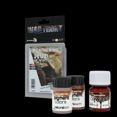 Paint Set Warfront GET DIRTY - MUD IN WINTER | englisch | SCALE75 PAINTS