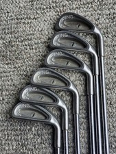 Ping Eye Black Cat Eye (2 4 5 6 7 8) Irons Golf Clubs Steel Shaft Regular Flex